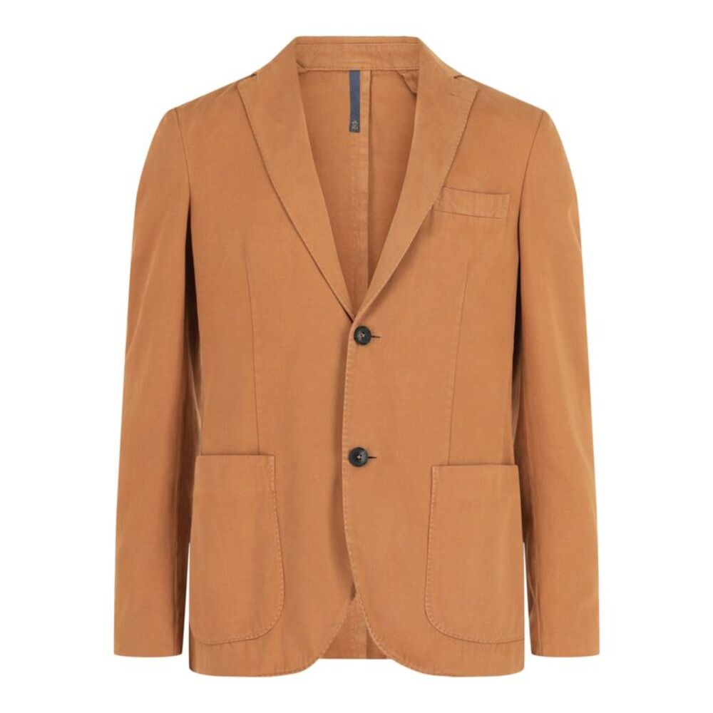 Slowear Monterdoro Single-Breasted Slim Fit Blazer Brown Mens